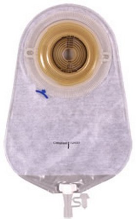 Assura - Urostomy Pouch One-Piece System 9-1/2 Inch Length 3/8 to 2-1/4 Inch Stoma Drainable Flat, Trim to Fit - 12472