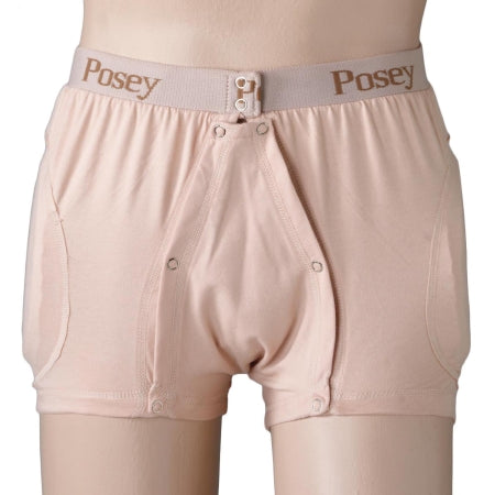 Hipsters - Hip Protection Brief Incontinent Medium Beige Unisex - 6017M
