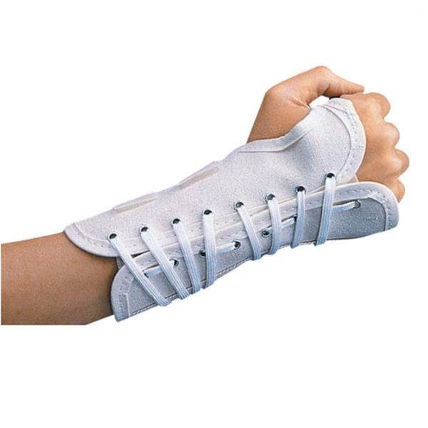 DJO Splint Procare Adult Wrist Canvas White Size 8" X-Small Left Ea - 79-87392