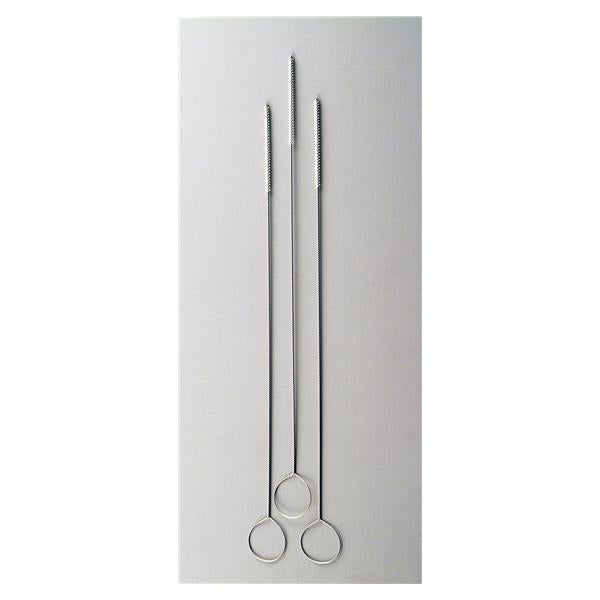 Sklar Instruments Brush Cannula Instrument Cleaning Stainless Steel/Nylon 12"X3Mm Brstl Rsbl 24/Pk - 10-1663