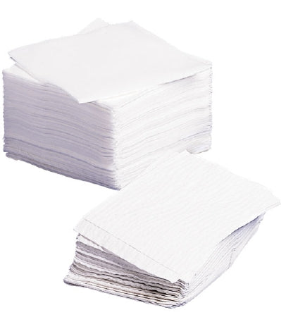 Medline - Washcloth 12-1/2 X 13 Inch White Disposable - NON260509