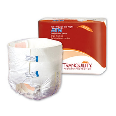 Principle Business Enterprises Tranquility Atn Adult Incontinent Brief Tranquility ATN Tab Closure X-Small Disposable Heavy Absorbency - 2183