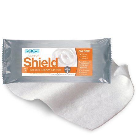 Comfort Shield - Incontinence Care Wipe Soft Pack Dimethicone Unscented 3 Count - 7503