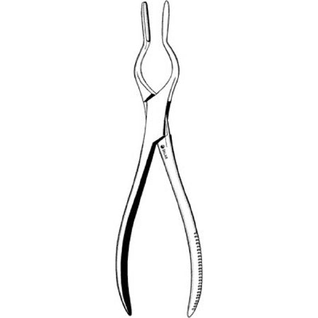 Sklar - Septum Forceps Walsham 9 Inch Length Surgical Grade Stainless Steel NonSterile NonLocking Thumb Handle Straight - 70-5290