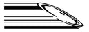 Becton Dickinson FNA Soft Tissue Aspiration Needle 22 Gauge 10 cm Beveled Tip - CHI2210