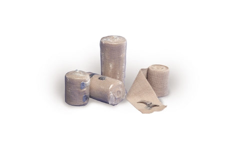 Cardinal Curity Elastic Bandage 3 Inch X 5 Yard Standard Compression Clip Detached Closure White NonSterile - 4423