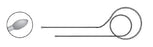BD Visitec - Lacrimal Intubation Set Olive Probe Tip 27 Gauge X 4-1/3 Inch Length - 585126