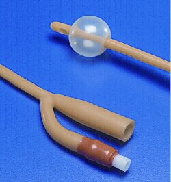 Dover - Foley Catheter 2-Way Standard Tip 5 cc Balloon 16 Fr. Silicone Elastomer Coated Latex - 402716