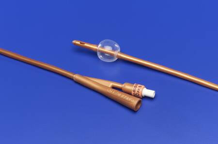 Dover - Foley Catheter 2-Way Standard Tip 5 cc Balloon 26 Fr. Silicone Elastomer Coated Latex - 402726