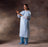 O&M Halyard - Protective Procedure Gown X-Large Blue NonSterile ASTM F1671 Disposable - 69316