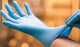 Cardinal Flexam Exam Glove Medium Sterile Single Nitrile Extended Cuff Length Textured Fingertips Blue Chemo Tested - N8821