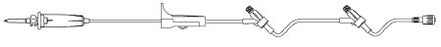 B. Braun Ultrasite Administration Set UltraSite 60 Drops / mL Drip Rate 84 Inch Tubing 2 Ports - 352379A