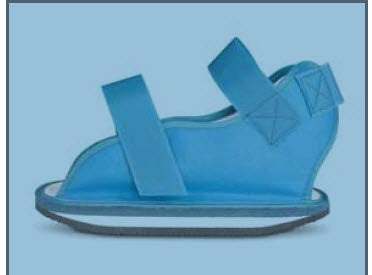 BSN Medical Cast Shoe X-Small Blue - 58-35008