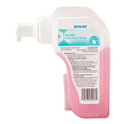 Ecolab Endure 50 Soap Liquid 750 mL Dispenser Refill Bottle Scented - 6040575