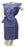 Precept Medical Products Patient Exam Gown Medium Adult NonSterile Blue - 35 0454