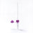 Ram Scientific Safe-T-Fill Capillary Blood Collection Tube Whole Blood Tube K2 EDTA Additive 10.8 X 43.7 mm 300 µL Purple Attached Cap Plastic Tube - 77053