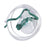 Salter Labs 8900 Series - Handheld Nebulizer Kit Small Volume Medication Cup Universal Aerosol Mask Delivery - 8924-7-50