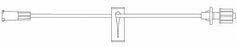 B. Braun - Extension Set 12 Inch Tubing Without Port 0.4 mL Priming Volume DEHP-Free - 473105