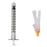 Eclipse - Syringe with Hypodermic Needle 1 mL 25 Gauge 5/8 Inch Thin Wall Hinged Safety Needle - 305780