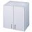 Hausmann Industries Storage Cabinet Wall Mount Double Doors - W-24-24