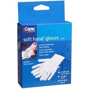 Apex-Carex Healthcare Soft Hands Infection Control Glove X-Large Cotton White Hemmed Cuff NonSterile - FGP75X00 0000
