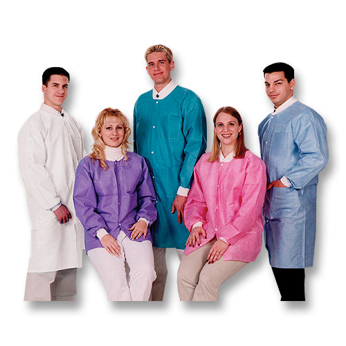 Long Sleeves Knee Length Lab Coat