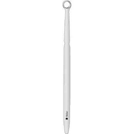 Sklar Sklar Dermal Curette 5-1/2 Inch Length Single-ended Round Handle 5 mm Tip Straight Blunt Round Loop Tip - 96-1196