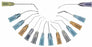 Beaver-Visitec International Visitec Retrobulbar Block Needle Atkinson Style 25 Gauge 1-1/2 Inch - 581637