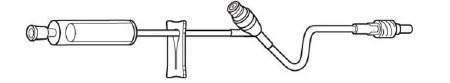 Baxter Extension Set 16 Inch 1 Port 5.1 mL Priming Volume DEHP - 2C8671