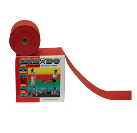 Alimed CanDo Exercise Resistance Band Red 50 Yard Light Resistance - 3963