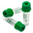 Becton Dickinson BD Microtainer Capillary Blood Collection Tube Plasma Tube Lithium Heparin Additive 15.3 X 46 mm 200 µL to 400 µL Green BD Microgard Closure Plastic Tube - 365965