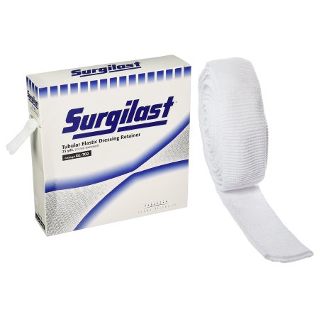 Surgilast - Elastic Net Retainer Dressing Tubular Elastic 25 Yard Size 2 White Small Leg / Arm / Hand / Foot NonSterile - GL702