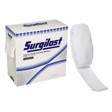 Surgilast - Elastic Net Retainer Dressing Tubular Elastic 25 Yard Size 10 White X-Large Chest / Back / Perineum / Axilla NonSterile - GL711