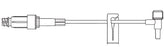 B. Braun Ultrasite Extension Set UltraSite 5 Inch 1 Port 0.68 mL Priming Volume DEHP-Free - 473440