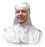 Tyvek - Protective Hood Large White Snap Closure - 35 60230L