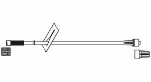 Codan US Corporation Extension Set 16 Inch Tubing 2 mL Priming Volume - BC582