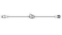 MPS - Extension Set 60 Inch Tubing Without Port 2 mL Priming Volume Minibore Tubing - EB-060-01