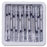 Becton Dickinson PrecisionGlide Allergy Tray 1 mL 26 Gauge 3/8 Inch Attached Needle Without Safety - 305539