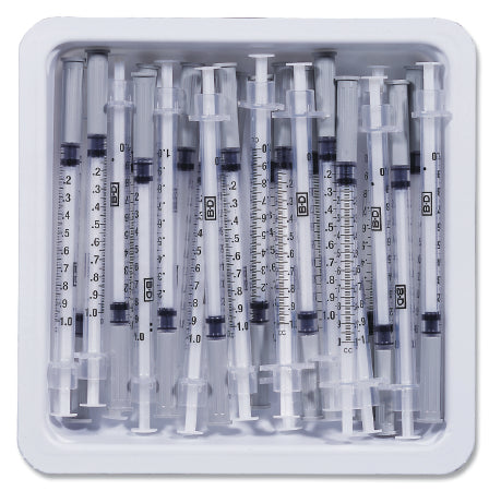 PrecisionGlide - Allergy Tray 1 mL 26 Gauge 3/8 Inch Regular Wall NonSafety - 305539