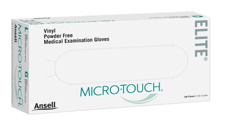 Micro-Touch Elite - Exam Glove X-Large NonSterile Vinyl Standard Cuff Length Smooth Ivory Not Chemo Approved - 3094