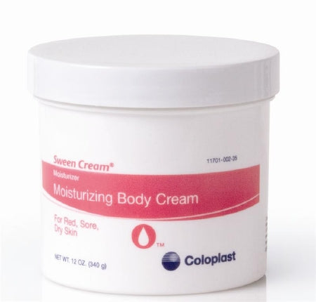 Coloplast Sween Cream Hand and Body Moisturizer 12 oz. Jar Scented Cream CHG Compatible - 7069