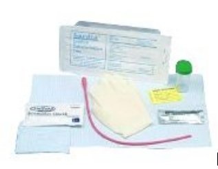 Bardia - Intermittent Catheter Tray Round Hollow Tip 14 Fr. Without Balloon Vinyl - 802214