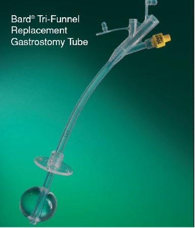Bard Bard Triple Replacement Gastrostomy Tube 12 Fr. Silicone Sterile - 712