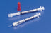 Monoject - Insulin Syringe with Needle 0.5 mL 30 Gauge 5/16 Inch Regular Wall Sliding Safety Needle - 8881511336