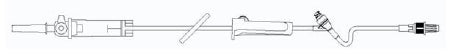Baxter Administration Set Clearlink 10 Drops / Ml Drip Rate 92 Inch Tubing 1 Port - 2C8419