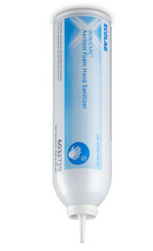 Ecolab Quik-Care Hand Sanitizer 15 oz. Ethyl Alcohol Foaming Aerosol Can - 6032729