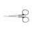 Miltex SuperCut - Iris Scissors 4-1/2 Inch Length OR Grade German Stainless Steel NonSterile Finger Ring Handle Curved Blade Sharp Tip / Sharp Tip - 5-SC-306