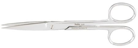 Economy - Operating Scissors 5-1/2 Inch Length Floor Grade Stainless Steel Finger Ring Handle Sharp Tip / Blunt Tip - EG5-6