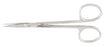 Miltex Economy Iris Scissors 4-1/2 Inch Length Floor Grade Stainless Steel Finger Ring Handle Straight Blade Sharp/Sharp - EG5-304