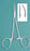 Miltex Hemostatic Forceps Halsted 5 Inch Floor Grade Ratchet Lock Finger Ring Handle Straight - EG7-2